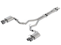 Borla 2018 Ford Mustang GT 5.0L AT/MT (w/o Valves) ATAK 3in Cat-Back Exhaust w/Carbon Fiber Tips - My Store