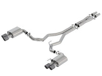 Borla 2018 Ford Mustang GT 5.0L AT/MT 3in Atak Catback Exhaust w/ Valves (Carbon Fiber Tip) - Mammoth Racing -