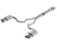 Borla 2018 Ford Mustang GT 5.0L AT/MT (w/o Valves) ATAK 3in Cat-Back Exhaust w/Carbon Fiber Tips - Mammoth Racing -