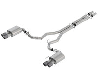 Borla 2018 Ford Mustang GT 5.0L AT/MT (w/o Valves) ATAK 3in Cat-Back Exhaust w/Carbon Fiber Tips - Mammoth Racing -