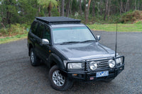 ARB Roof Rack Base with Mount Kit - Flat Rack with Wind Deflector - Mammoth Racing -