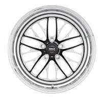 Weld 18x5.0 S82 5x4.75 2.1bs (-23mm offset) Black 3.18 ID High Pad - Mammoth Racing -