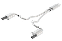 Borla Touring Cat-Back 15 Ford Mustang GT 5.0L V8 MT/AT 2.5in pipe Black 4in tip - My Store