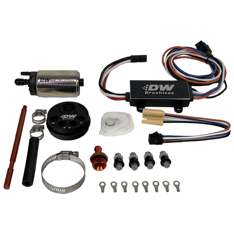 DeatschWerks 3.5L Module Surge Tank In-Tank Pump Adapter w/ DW440 Brushless & Controller 440lph Pump - Mammoth Racing -