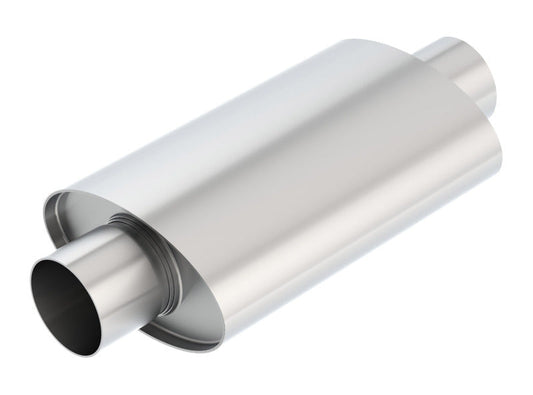 Borla XR-1 Multi-Core 3in Ctr-Ctr Oval 12in x 4.25in x 7.88in Rotary Engine Equipped Racing Muffler - Mammoth Racing -