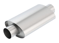 Borla XR-1 Multi-Core 3in Ctr-Ctr Oval 12in x 4.25in x 7.88in Rotary Engine Equipped Racing Muffler - My Store