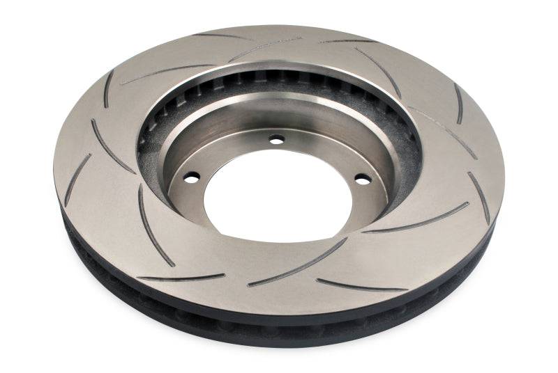 DBA 98-06 Toyota 70 Landcruiser (Feverse Mount) 4X4 Survival T2 Slotted Front Brake Rotor - Mammoth Racing -