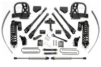 Fabtech 08-10 Ford F250 4WD w/o Factory Overload 8in 4Link Sys w/Dlss 4.0 C/O & Rr Dlss - Mammoth Racing -