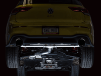 AWE 2022 VW GTI MK8 Touring Edition Exhaust - Diamond Black Tips - My Store