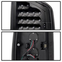 Xtune Dodge Ram 02-06 1500 / Ram 2500/3500 03-06 LED Tail Light Black ALT-JH-DR02-LED-BK - Mammoth Racing -