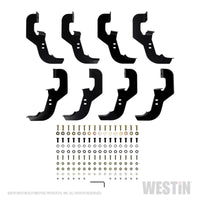 Westin 2019 Chevrolet Silverado/Sierra 1500 CC (5.5ft) PRO TRAXX 5 WTW Oval Nerf Step Bars - SS - Mammoth Racing -