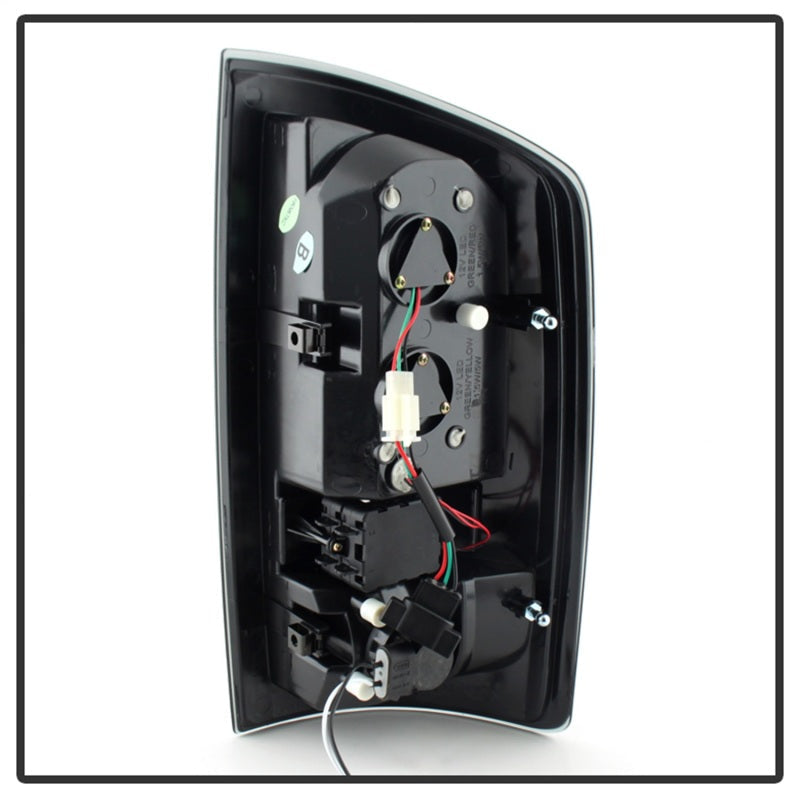 Spyder Dodge Ram 07-08 1500/Ram 07-09 2500/3500 LED Tail Lights Black ALT-YD-DRAM06-LED-BK - Mammoth Racing -