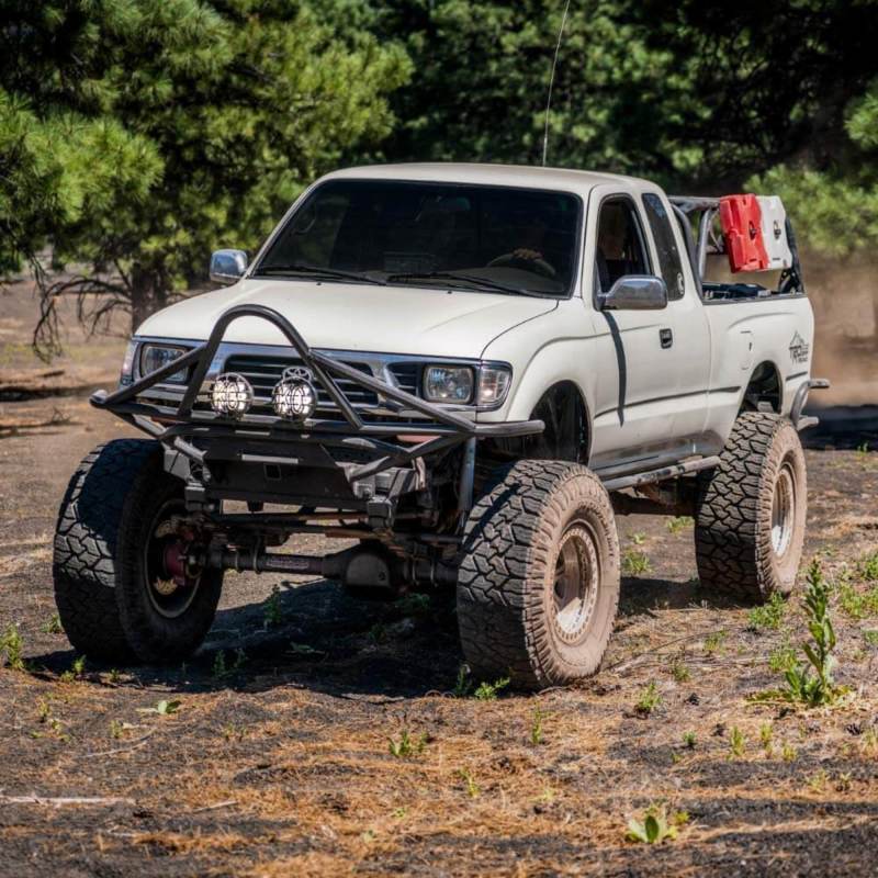 KC HiLiTES SlimLite 6in. LED Light 50w Spot Beam (Pair Pack System) - Black - Mammoth Racing -