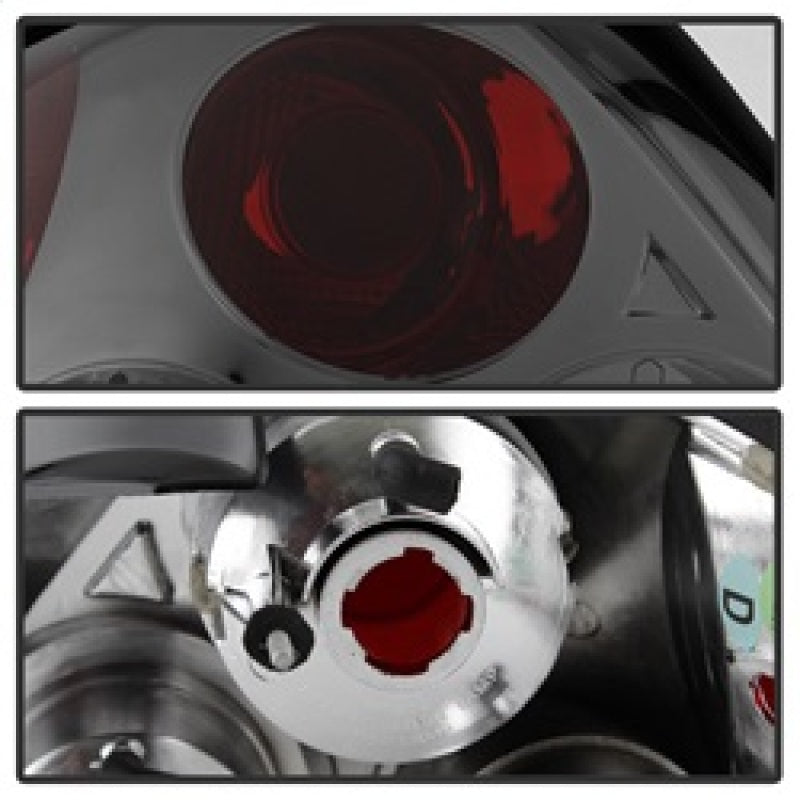 Spyder Hyundai Tiburon 03-05 Euro Style Tail Lights Smoke ALT-YD-HYT03-SM - Mammoth Racing -