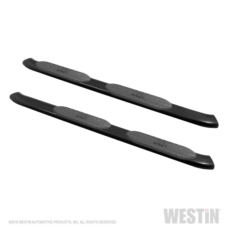 Westin 18-20 Jeep Wrangler JL Unlimited 4DR PRO TRAXX 5 Oval Nerf Step Bars - Textured Black - Mammoth Racing -