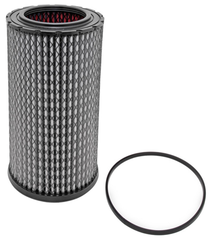 K&N Round Radial Seal 11-3/8in OD 6-7/8in ID 23-1/2in H Reverse Replacement Air Filter - HDT - Mammoth Racing -