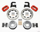 Wilwood Forged Dynalite P/S Rear Kit Drilled Red Small Ford 2.66in Offset - My Store