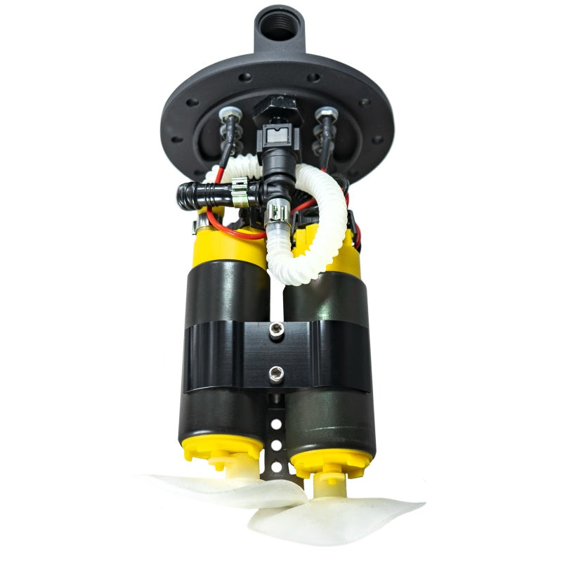 Fuelab Dual 340LPH Fuel Pump Hanger Assembly w/Dual E85 Fuel Pumps - Mammoth Racing -