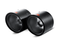 Akrapovic 07-14 MINI Cooper S (R56) / Cooper S Cabrio (R57) Tail Pipe Set (Carbon) - My Store