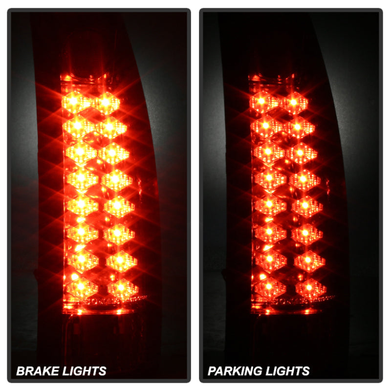 Spyder Chevy C/K Series 1500 88-98/Blazer 92-94 LED Tail Lights Red Smke ALT-YD-CCK88-LED-RS - Mammoth Racing -