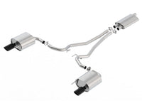 Borla 15-17 Ford Mustang EcoBoost 2.3L EC-Type Cat Back Single Round 4.0in OD 9.5in L Tips Exhaust - My Store