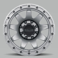 Method Mr317 17x8.5 0mm Offset 8x6.5 130.81mm CB Matte Titanium Wheel - Mammoth Racing -
