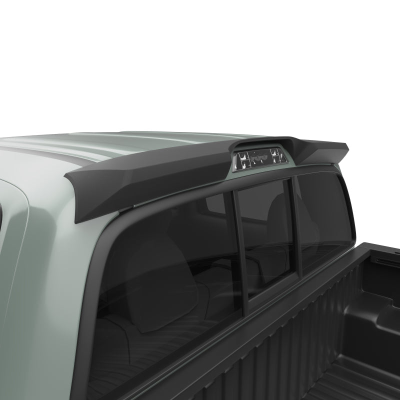 EGR 16-17 Toyota Tacoma Matte Black Truck Cab Spoiler (985089) - Mammoth Racing -