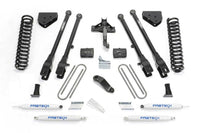 Fabtech 08-16 Ford F250/f350 4WD 4in 4Link Sys w/Coils & Perf Shks - Mammoth Racing -