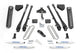 Fabtech 08-16 Ford F250/f350 4WD 4in 4Link Sys w/Coils & Perf Shks - Mammoth Racing -