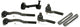 Ridetech 65-66 Ford Mustang Steering Linkage Kit w/ OE Manual Steering or Power Conversion - Mammoth Racing -