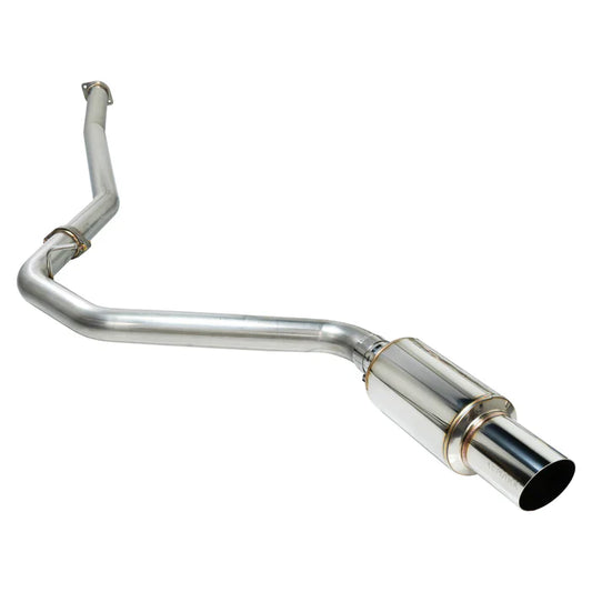 Remark 08-14 Subaru WRX / STI Hatch Cat-Back Exhaust R1 Spec Single Exit Titanium - My Store