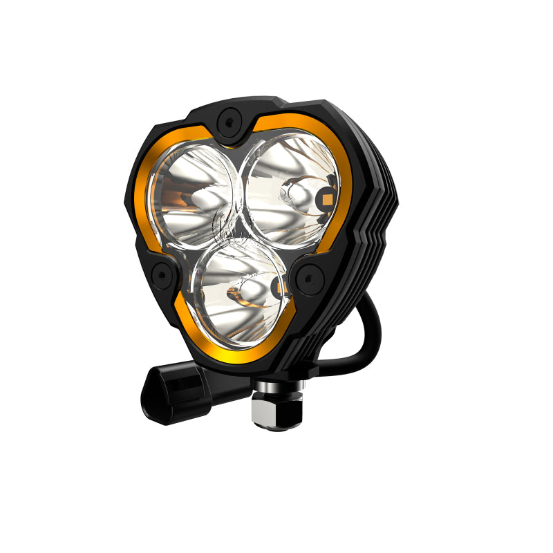 KC HiLiTES Flex ERA 3 LED Light Spot Beam Single 40w - Mammoth Racing -