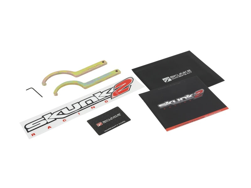 Skunk2 88-91 Honda Civic/CRX Pro-ST Coilovers (Front 10 kg/mm - Rear 8 kg/mm) - Mammoth Racing -
