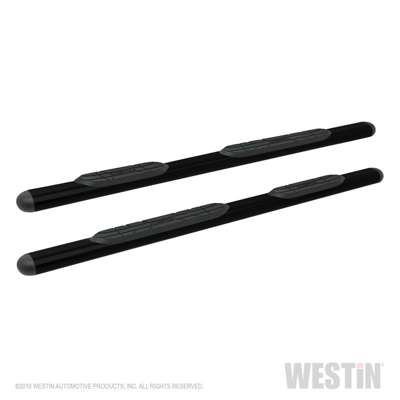 Westin Premier 4 Oval Nerf Step Bars - 85 in - Black - Mammoth Racing -