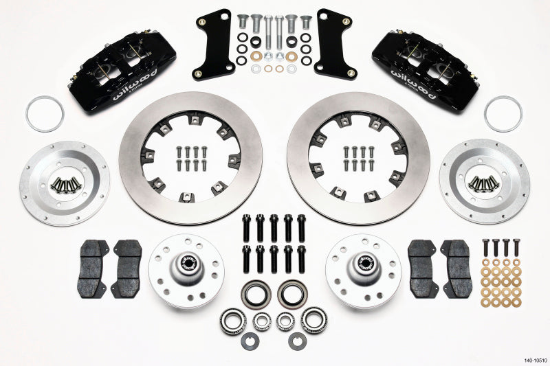 Wilwood Dynapro 6 Front Hub Kit 12.19in 67-69 Camaro (*Line Kit Needed*) - Mammoth Racing -