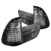 Spyder BMW E53 X5 00-06 4PCS LED Tail Lights Black ALT-YD-BE5300-LED-BK - Mammoth Racing -