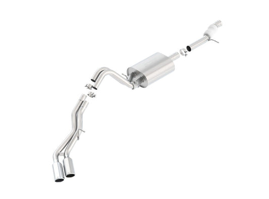 Borla Touring Cat Back 15-16 Chevy Tahoe 5.3L V8 2.75in, 2.25in Dual Same Side Exit 4in Tips - My Store