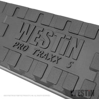 Westin 2019 Chevrolet Silverado/Sierra 1500 Crew Cab Non LD PRO TRAXX 5 Oval Nerf Step Bars - Black - Mammoth Racing -