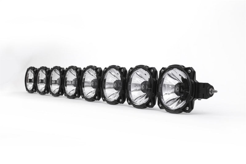 KC HiLiTES Universal 50in. Pro6 Gravity LED 8-Light 160w Combo Beam Light Bar (No Mount) - Mammoth Racing -