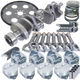 Eagle Chevrolet SBC 1pc Seal 383ci Balanced Rotating Assembly Kit w/168 Tooth Flexplate - Mammoth Racing -