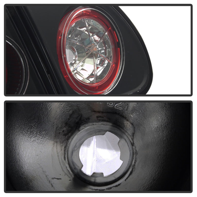 Spyder Toyota Corolla 03-08 Euro Style Tail Lights Black ALT-YD-TC03-BK - Mammoth Racing -