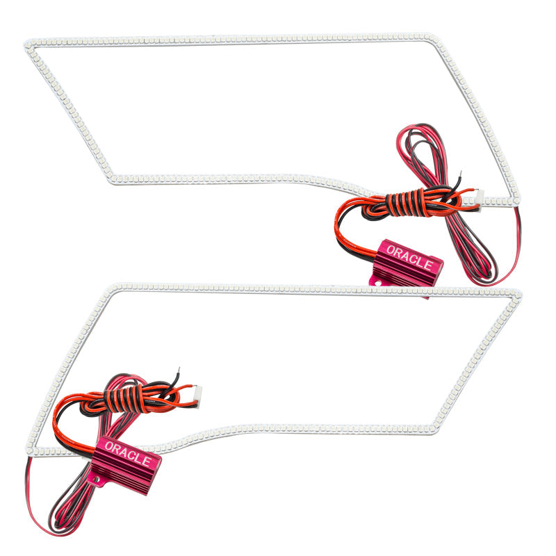 Oracle Dodge Ram Sport 09-18 LED Headlight Halo Kit - White - Mammoth Racing -