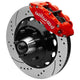 Wilwood 63-87 C10 Fnsl6r Front Big Brake Brake Kit 14in drill/slot 6x5.5 BP for drop spindles - Red - My Store