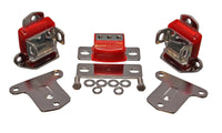 Energy Suspension 67-72 Chevrolet Camaro Red Motor and Transmision Mounts; Chrome Finish - Mammoth Racing -