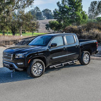 Westin 2022 Nissan Frontier Crew Cab Pickup HDX Drop Nerf Step Bars - Textured Black - Mammoth Racing -