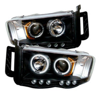 Spyder Dodge Ram 1500 02-05 03-05 Projector Headlights CCFL Halo LED Blk PRO-YD-DR02-CCFL-BK - Mammoth Racing -