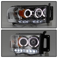 Spyder Dodge Ram 1500 02-05/Ram 2500 03-05 Projector Headlights LED Halo LED Chrm PRO-YD-DR02-HL-C - Mammoth Racing -