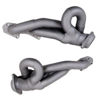 BBK 14-18 GM Truck 5.3/6.2 1 3/4in Shorty Tuned Length Headers - Titanium Ceramic - Mammoth Racing -