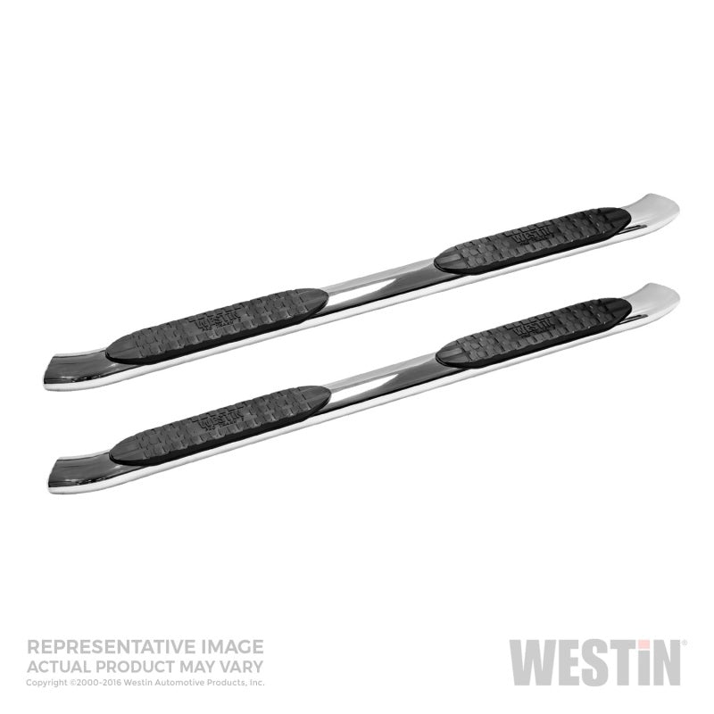 Westin 2016-2018 Nissan Titan XD Crew Cab PRO TRAXX 5 Oval Nerf Step Bars - SS - Mammoth Racing -
