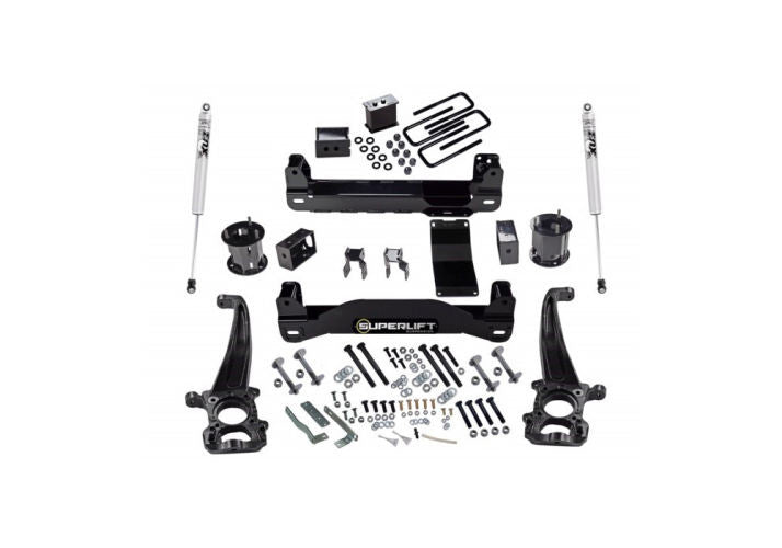 Superlift 15-20 Ford F-150 4WD 6in Lift Kit w/ Fox 2.0 Shocks - Mammoth Racing -